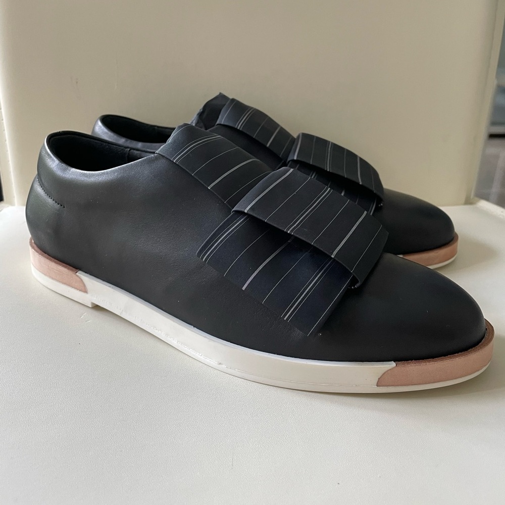 Miista new black leather shoes Candice size 39